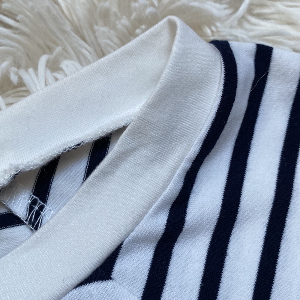 C+D+M Striped Top 💗 Black & White - Picture 8 of 12